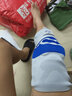准者【单只装】运动护膝硅胶垫弹簧条半月板护腿男女士跑步护具篮球 灰/蓝【升级装】 M 85-110斤 实拍图