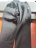 特步（XTEP）童装男童长裤新款儿童中大童针织裤子百搭时尚运动休闲长裤 正黑色 【加绒单标款】 150 cm 实拍图