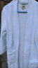 洁丽雅（Grace）抗菌防螨浴袍男女式纯棉睡袍加长全棉吸水酒店式舒适情侣款浴衣 实拍图