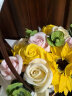 初朵11朵向日葵玫瑰花束香皂花篮鲜同城配六一儿童节礼物生日送女朋友 实拍图