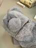 云见森知 兔耳手套女冬天学生加绒手套加厚保暖毛绒手套可爱萌卡通手套 米色 实拍图