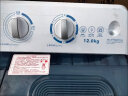 海尔（Haier）双桶洗衣机半自动自动家用 12公斤超大容量 双缸 可洗薄被子 以旧换新 原厂品质 XPB120-729S 实拍图
