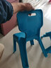 禧天龙（Citylong）福娃椅家用宝宝椅小板凳弧形凳腿塑料靠背加厚防滑小凳子 【孔雀蓝】加厚靠背凳 20cm -30cm 实拍图