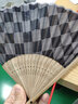 巧工坊中国风扇子折扇古风女夏季学生随身折叠扇舞蹈汉服配饰生日礼物 樱花雨 大流苏+扇套 7寸 实拍图