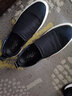 沙驰（SATCHI）男鞋透气一脚蹬套脚休闲鞋轻便懒人鞋布鞋乐福鞋子男 黑色S0852001A 39 实拍图