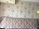 欧苏缦新款全包加厚高档床头罩套靠背软包简约现代皮木床头盖布保护套子 淡咖 2.3米长床头罩 实拍图