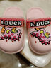 B.Duck小黄鸭童鞋儿童花园鞋男童舒适洞洞鞋女童宝宝舒适拖鞋5965黄色26 实拍图
