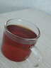 瓷牌茗茶具 玻璃茶杯大号透明玻璃品茗杯耐热小茶杯带把水杯功夫父亲节礼物 （透明色）6个把杯 100ml 实拍图