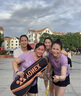 YONEX尤尼克斯羽毛球拍单拍yy超轻全碳素碳纤维合金耐打高磅成人易上手 浅灰蓝弓箭ARC5i 全碳素对拍套装 实拍图