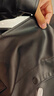 杰克·琼斯（JACK&JONES）男装春秋宽松皮衣舒适简约时尚纯色潮流休闲外套短款上衣PU夹克男 E40 黑色 XS 165 实拍图