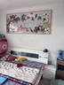 2025新款家和万事兴客厅装饰画沙发背景墙壁画字画山水画大气挂画 家和CT-833 有机玻璃140*60厘米+黑框 实拍图