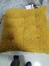 钟爱一生坐垫屁垫椅子坐垫学生椅垫加厚保暖毛绒椅子垫座椅垫办公室屁垫子 羊羔绒胖子垫_黄色 40*40cm 实拍图
