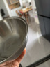 慕厨（Momscook）不锈钢碗 18cm大号隔热防烫防摔 耐用304吃饭碗 盛汤碗盛饭碗餐具碗 18×6.5cm双层碗(JAW18) 实拍图