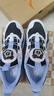 安踏儿童运动鞋女大童鞋春夏新款旋钮扣气垫缓震UFO5.0天眼跑鞋 【网面】黑/白/蓝-3 38 脚长约24cm 实拍图