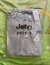 JEEP SPIRIT吉普短袖t恤男宽松翻领polo衫夏季纯色棉质商务休闲半袖体恤上衣 灰色 L(建议130-145斤) 实拍图