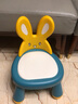 雅亲（YAQIN）宝宝椅多功能儿童椅婴儿简易可升降便携式叫叫椅幼儿宝宝靠背椅 扶手款+蓝色+高矮可调+不含餐盘 实拍图