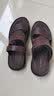 红蜻蜓两穿休闲皮凉鞋男软底中年爸爸沙滩鞋夏季通勤休闲凉拖鞋WTT23257 棕色_WTT23257S 44 实拍图
