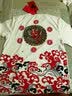 简拓 2022夏季新品薄款中国风刺绣仙鹤纯棉短袖T恤 学生情侣装体恤男大码半袖衫 2012黑色 4XL码(190-210斤) 实拍图
