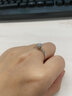 钻石世家 闪耀星芒18K金钻石戒指30分显钻效果求婚钻戒 生日纪念日礼物 11号 实拍图