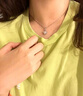 法蔻（farcoko）四叶草项链女高级感轻奢小众珠宝实用走心生日520礼物送女友 四叶草项链·白 实拍图