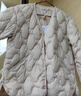 雅鹿羽绒内胆短款内搭轻薄款羽绒服女宽松冬季保暖外套 米白-2308款 170（建议125-145斤） 实拍图