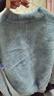 啄木鸟（TUCANO）毛衣男秋冬季加厚保暖针织衫男士潮流半高领毛线衣男装 灰色 M  实拍图