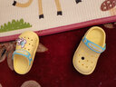 巴布豆儿童拖鞋男女童宝宝洞洞鞋软底室内防滑凉拖居家婴幼儿小童沙滩鞋 朦胧绿8027 20 内长14.5cm 适合脚长13.5-14cm 实拍图
