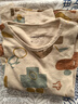 aqpa【195g新疆棉】婴儿内衣套装纯棉衣服秋男女宝宝睡衣儿童秋衣秋裤 碰碰车 120cm 实拍图