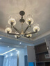 雷士（NVC） 吊灯美式简约客厅吊灯轻奢水晶LED灯具套餐厅大气智能灯饰书房 【1室1厅】10头+餐吊 智能RA95 实拍图