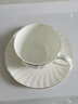 国涛简约纯白咖啡杯碟欧式骨瓷小奢华陶瓷咖啡器具配勺子印字定制logo 英式（1杯1碟1勺） 200ml 实拍图