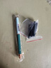 罗氏中小学生用金属钢笔三年级写作业练字超细0.28mm瘦金体美工弯尖小翘头防溅墨设计可换墨囊刚笔 莫兰迪绿色（+笔尖1个+墨囊5个） 极细0.28mm（写作业 财务） 实拍图