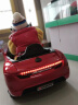 米蚁（MiYi）儿童电动车可坐人四轮遥控汽车摇摆小孩宝宝玩具童车 烤漆红+蓝牙音乐+摇摆 实拍图