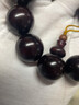 沐恩印度小叶紫檀手串泥料金星配老山檀香顶珠 20mmx12颗【沐染】 实拍图