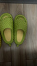 暖之缘榴莲拖鞋男夏外穿新款搞怪EVA厚底防滑室内家居踩屎感凉拖鞋男士 金枕黄 42-43 (适合41-42码) 实拍图