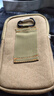 乐卡利 手机腰包男户外运动穿皮带零钱包6.5英寸迷你跑步帆布挂包 竖包 手机包3层卡其色 实拍图