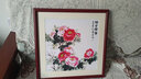 紫腾随轩新中式牡丹花开富贵装饰画客厅餐厅背景墙画卧室床头挂画壁画 图11 50*50cm（有机玻璃） 实拍图