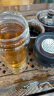 富光泡茶师玻璃杯 双层透明玻璃水杯 茶水分离杯 办公泡茶杯子 实拍图