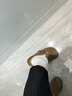 拉夏贝尔女鞋厚底半拖鞋女百搭一脚蹬懒人休闲勃肯鞋-002 棕色 37  实拍图