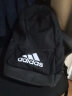 阿迪达斯 （adidas）双肩包背包休闲运动包学生书包男女简约大容量旅行包训练包 黑色 实拍图