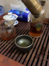建缘天成 建盏茶杯 百花盏禅定杯原矿铁胎陶瓷茶具单杯茶盏7cm 1只精品建盏（配盏袋） 实拍图
