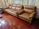 源氏木语意式极简真皮沙发客厅家用现代简约轻奢头层牛皮质沙发1.03米 实拍图