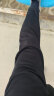 安踏加绒保暖运动裤男士卫裤春季针织户外跑步长裤休闲裤束脚收口 实拍图