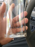 希诺单层玻璃杯大容量户外旅行便携水杯喝水家用透明车载杯子男女士 B款6075-带滤网-外观略大 480ml 实拍图