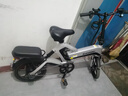 正步新国标折叠电动车小型电动自行车长续航新款电助力自行车成人电瓶车代步电车 30-40KM银黑色-石墨烯电芯/送GPS 实拍图