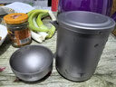 德斯汉菲纯钛户外轻悦旅行茶具套装便携式双层快客杯泡茶露营家用随身茶具 轻悦-一壶一杯(主人杯） 实拍图