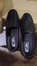 厨王厨师鞋厨房工作鞋劳保鞋耐磨防水防滑防油一脚蹬休闲皮鞋 厨王2号/真皮厚底款（不易累脚） 40 实拍图