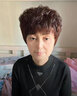 艺美丝假发女自然全头套短发全真人发丝中老年假发夏季 真发【手织顶心】 板栗色 短发 均码 实拍图