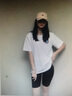 朵粉儿 高腰五分打底裤女薄款安全裤夏季显瘦芭比短裤收腹提臀裤 黑色 L 实拍图