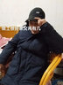 啄木鸟中老年人羽绒服男装爸爸加厚中长款脱卸内胆大码宽松外套冬季衣服 蓝色 L(建议110-130斤) 实拍图