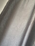 伊帘坊窗帘成品加密加厚仿亚麻棉麻纯色卧室客厅定制遮光窗帘布窗纱拼接窗帘 浅灰色 2.0米宽*2.7米高挂钩式可改高度 实拍图